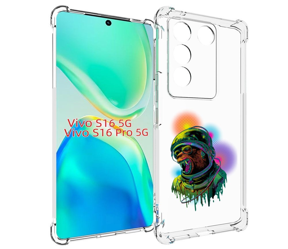 

Чехол MyPads медведь космонавт для Vivo S16 5G / S16 Pro 5G / V27 / V27 Pro, Tocco