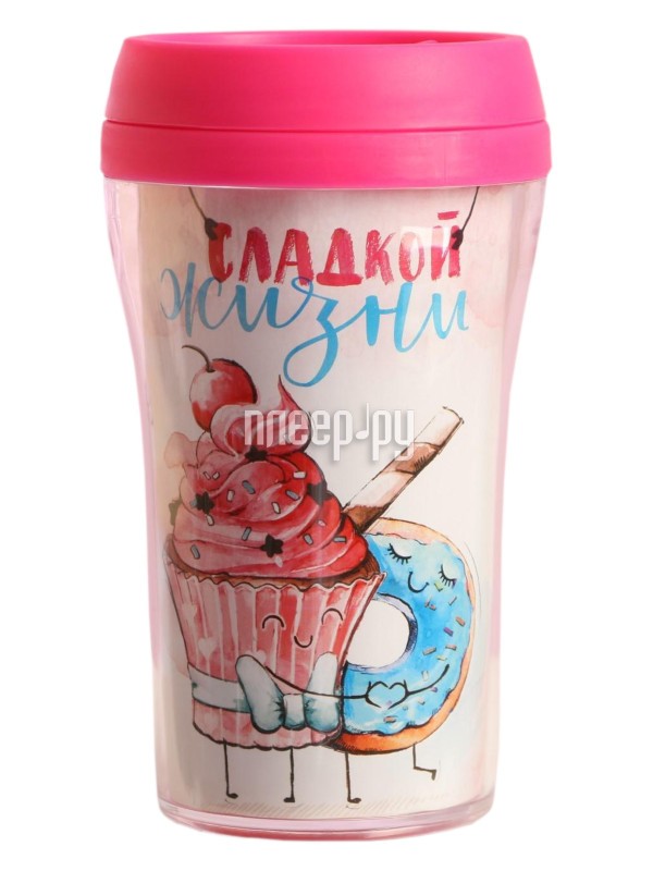

Термокружка Командор Сладкой жизни 250ml 3680890