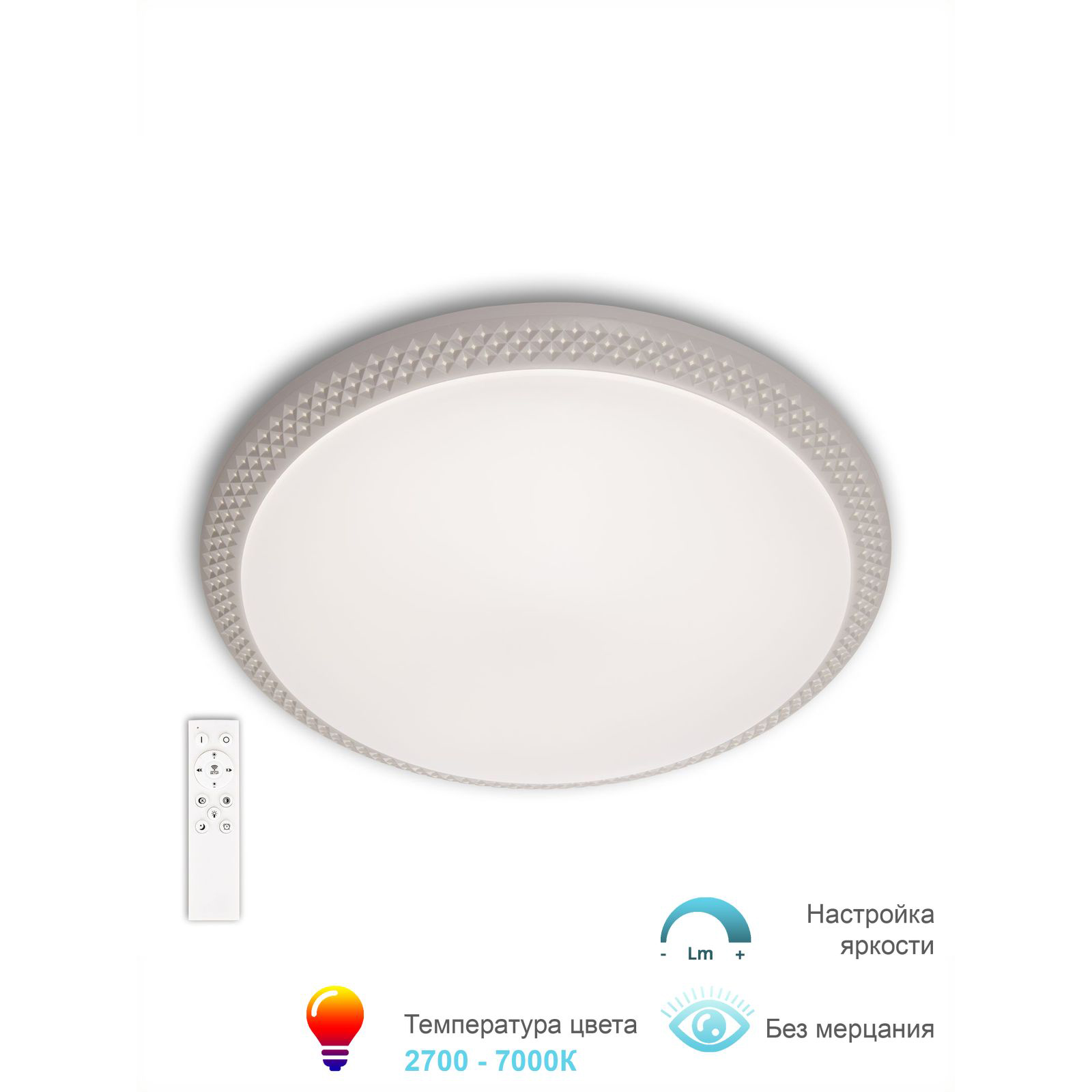 фото Люстра 3306.b189-350 white apl led