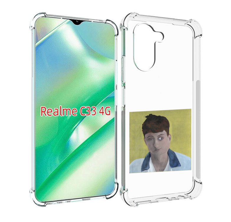 

Чехол MyPads Stay Ugly Boulevard Depo для Realme C33 4G, Прозрачный, Tocco