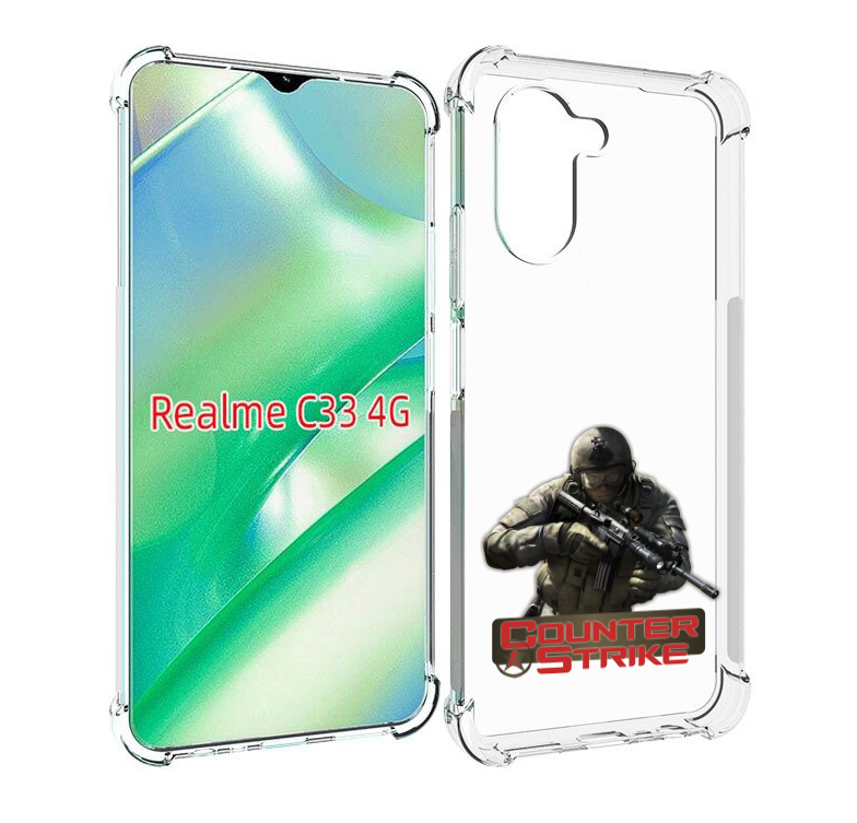 

Чехол MyPads Контра для Realme C33 4G, Прозрачный, Tocco