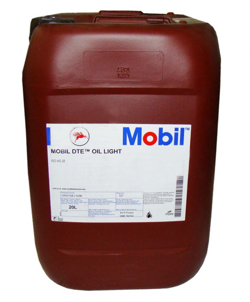 Циркуляционное масло Mobil DTE Oil Light (154238) 20л
