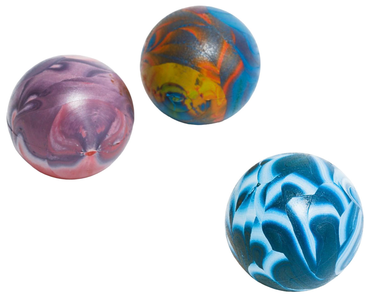фото Игрушка для собак из резины мяч литой малый, каучук, 5 см, микс цветов nobrand