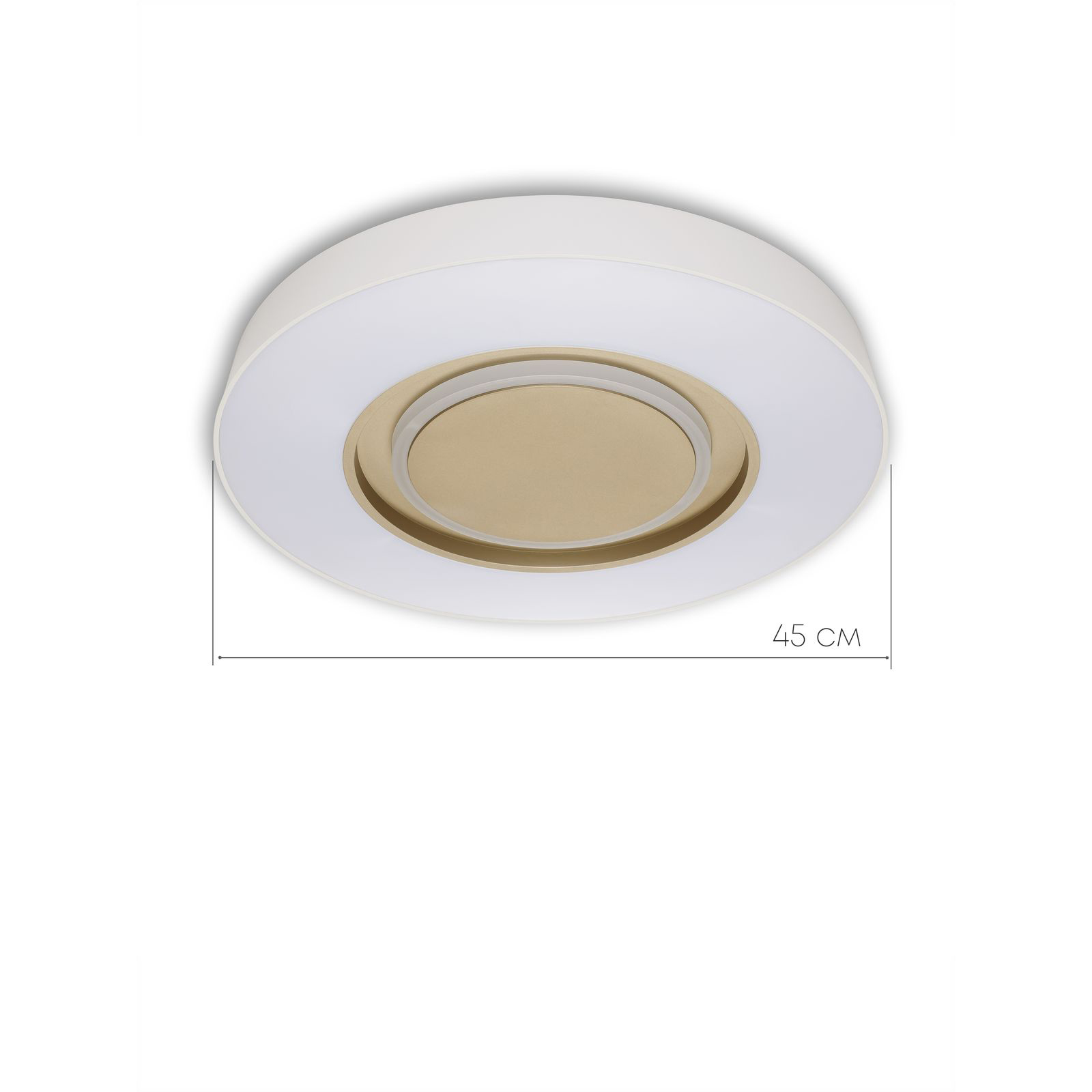 фото Люстра 3306.b246-450 white/gold apl led