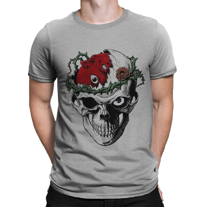 

Футболка мужская Dream Shirts Берсерк 1000581222 серая XL, Берсерк 1000581222