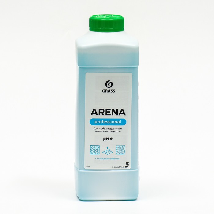 фото Средство для мытья полов arena, с полирующим эффектом, 1 л grass
