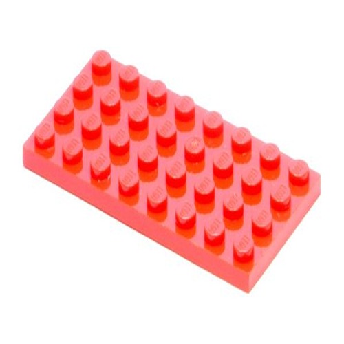 

Деталь LEGO 303521 Плитка 4X8 краcная 50 шт.