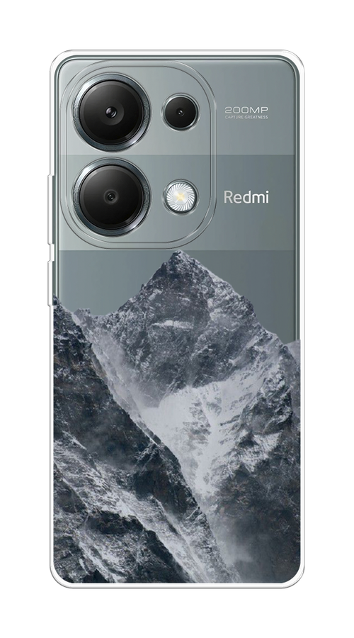 

Чехол на Poco M6 Pro 4G "Горы арт 4", Серый;бежевый, 321750-1