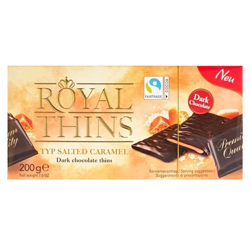 Шоколадные плитки Royal thins