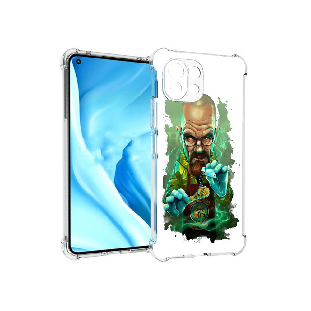 

Чехол MyPads Tocco для Xiaomi Mi 11 Lite повар (PT159462.256.546), Прозрачный, Tocco
