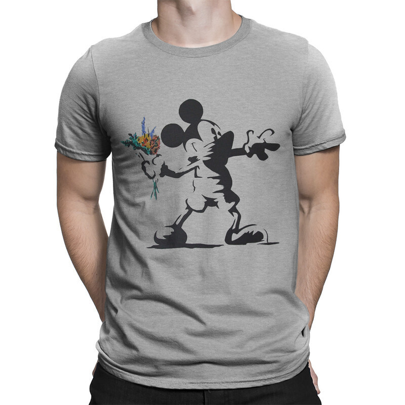 

Футболка мужская Dream Shirts Анархия Микки 1000587222 серая L, Анархия Микки 1000587222