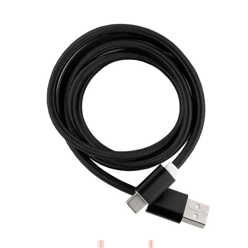 Кабель Red Line USB-Type-C, 2A, 20 см, черный