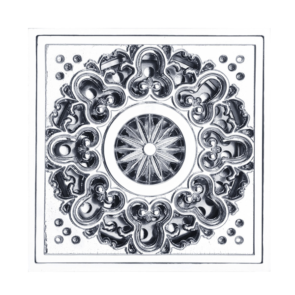 

Трап сливной d40, с декоративной решеткой 100х100 мм Veragio CANYON VR.CAN-2017.CR, хром, CANYON