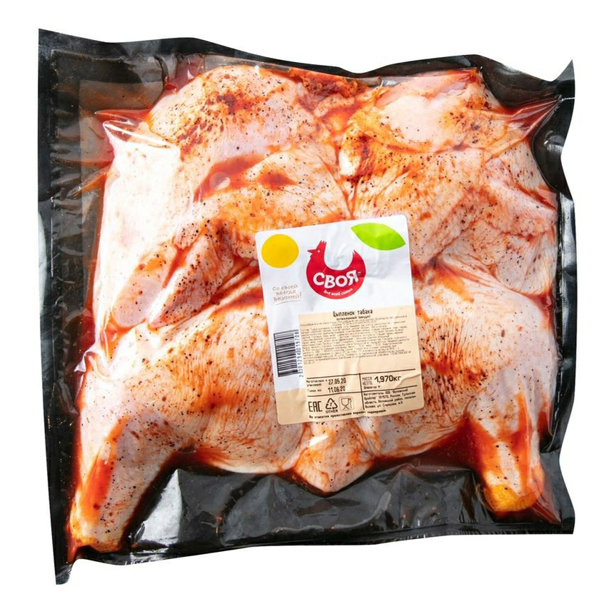 Цыпленок табака Своя охлажденный +-2 кг
