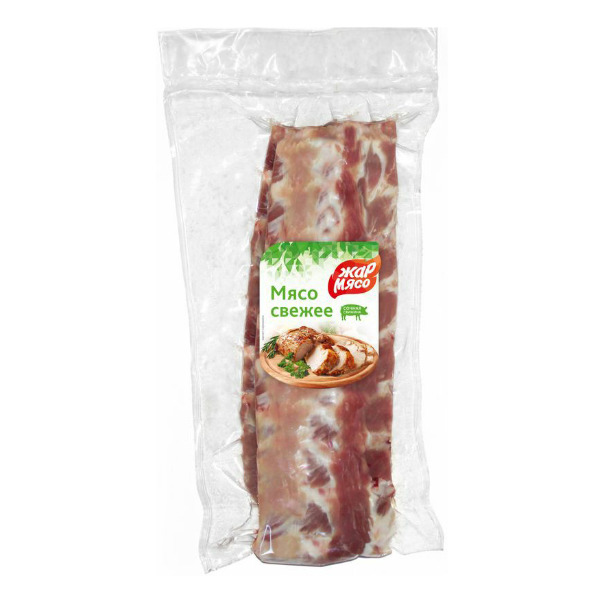 

Ребра свиные Жар Мясо охлажденный +-500 г