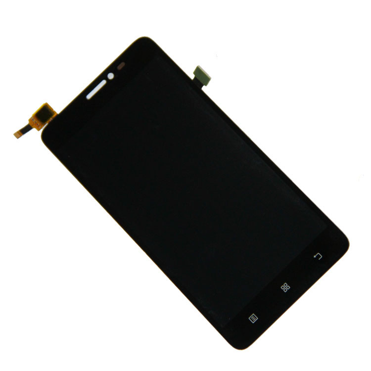 Дисплей для Lenovo S850 в сборе с тачскрином <черный>