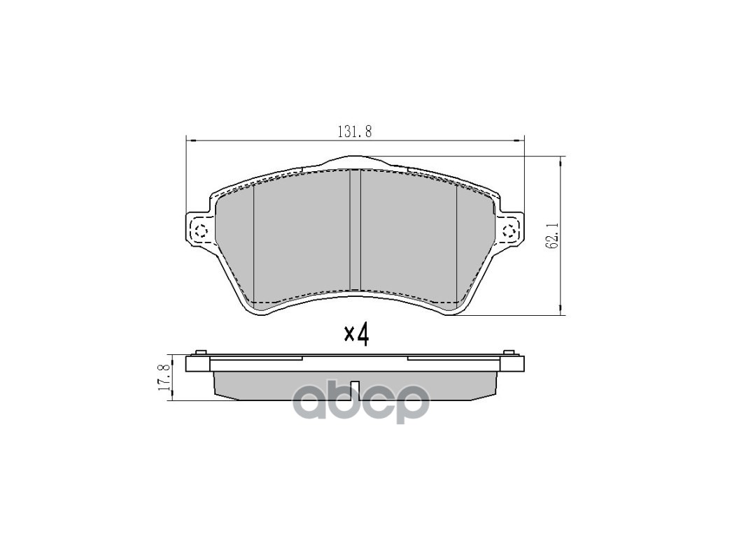 

Колодки Тормозные Перед Land Rover Freelander 98-06 Sat арт. ST-LR021899