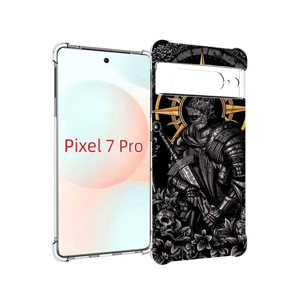 

Чехол Mypads Темный Железный Рыцарь Для Google Pixel 7 Pro, Прозрачный, Tocco