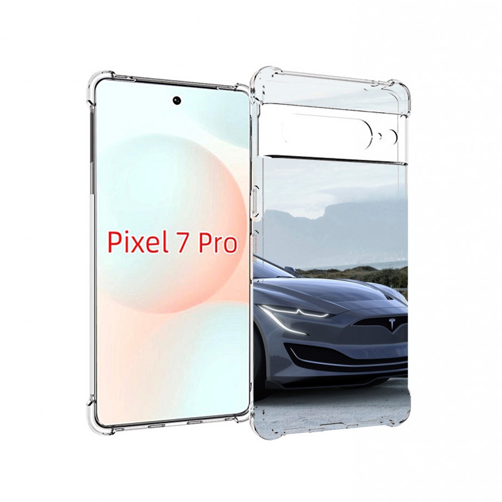 

Чехол Mypads tesla 2 Мужской Для Google Pixel 7 Pro, Прозрачный, Tocco