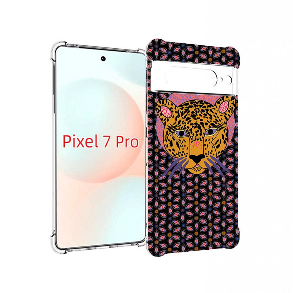 

Чехол Mypads Тигр-В-Глазах Для Google Pixel 7 Pro, Прозрачный, Tocco