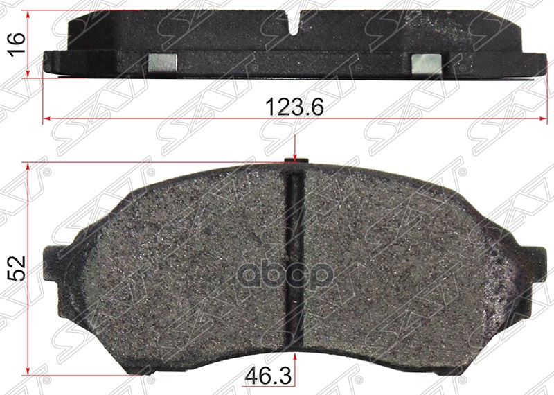 

Колодки Тормозные Перед Mazda Familia Bj 98-04 Sat арт. ST-B2YD-33-23Z