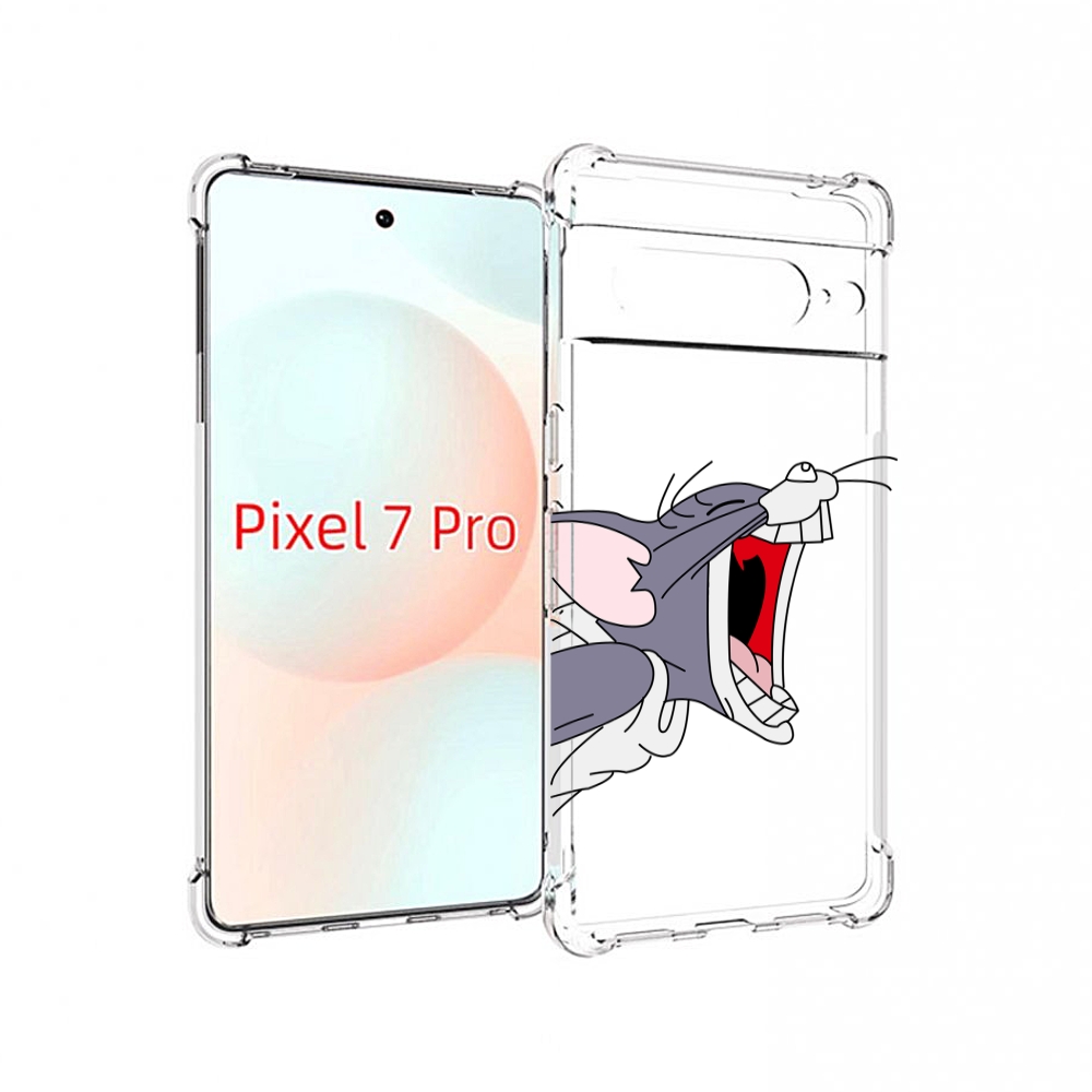 

Чехол Mypads Том-Голодный Для Google Pixel 7 Pro, Прозрачный, Tocco