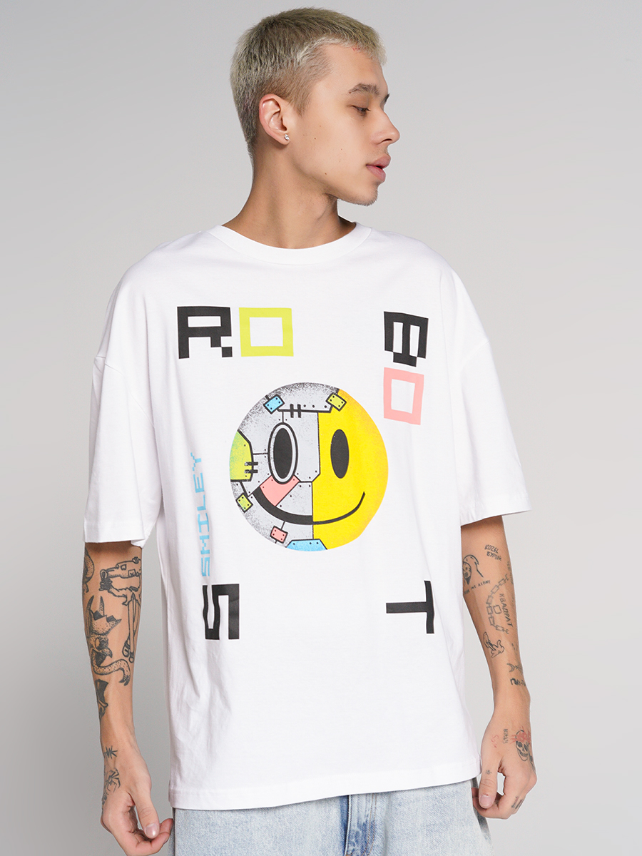 

Футболка мужская ТВОЕ 86847 белая XXL, 86847