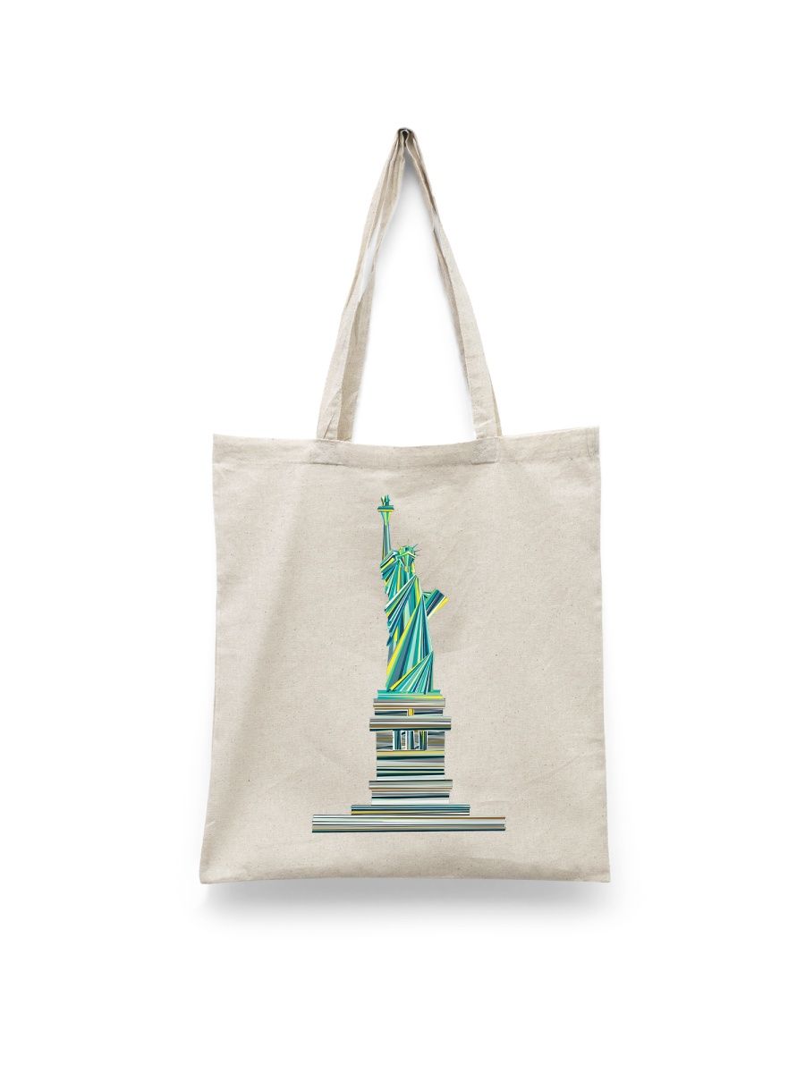 

Шоппер унисекс Каждому Своё Нью-Йорк/New York/USA/США MRNY5, белый, Нью-Йорк/New York/USA/США MRNY5