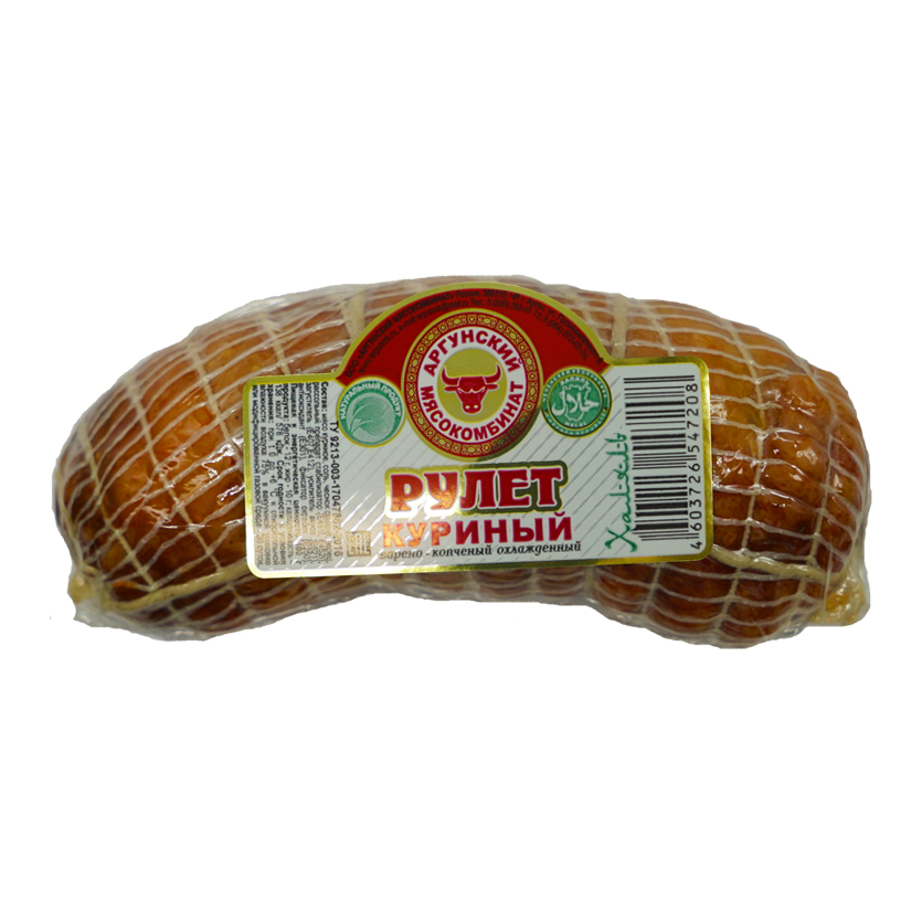 

Рулет куриный варено-копченый Аргунский мясокомбинат