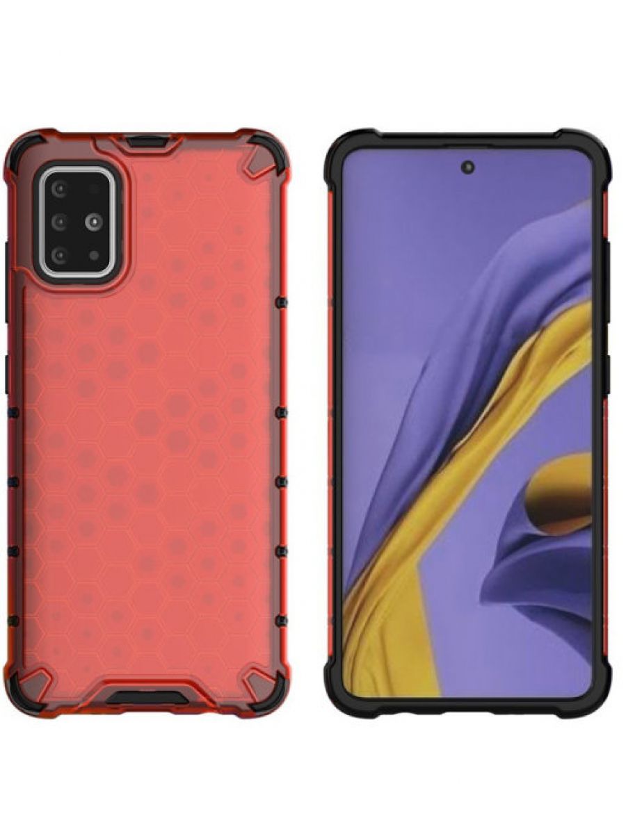 

Brodef Combee Противоударный чехол для Samsung Galaxy A51 красный