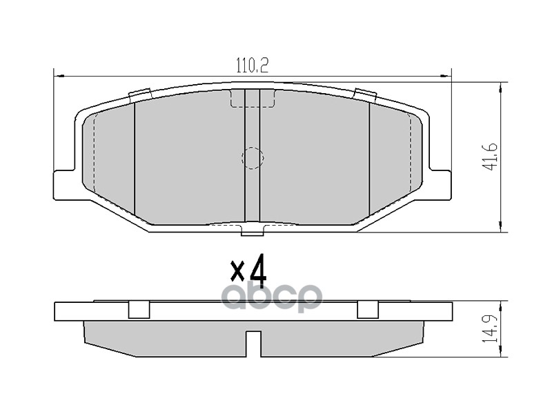 

Колодки Тормозные Перед Suzuki Jiminy 98- Sat арт. ST5520070AA0