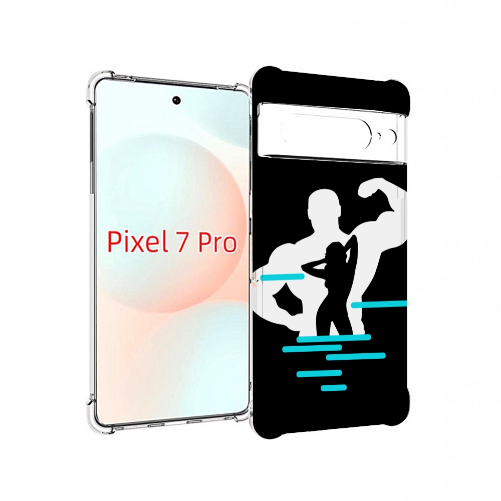 Чехол Mypads Фитнес-Тренировка Для Google Pixel 7 Pro