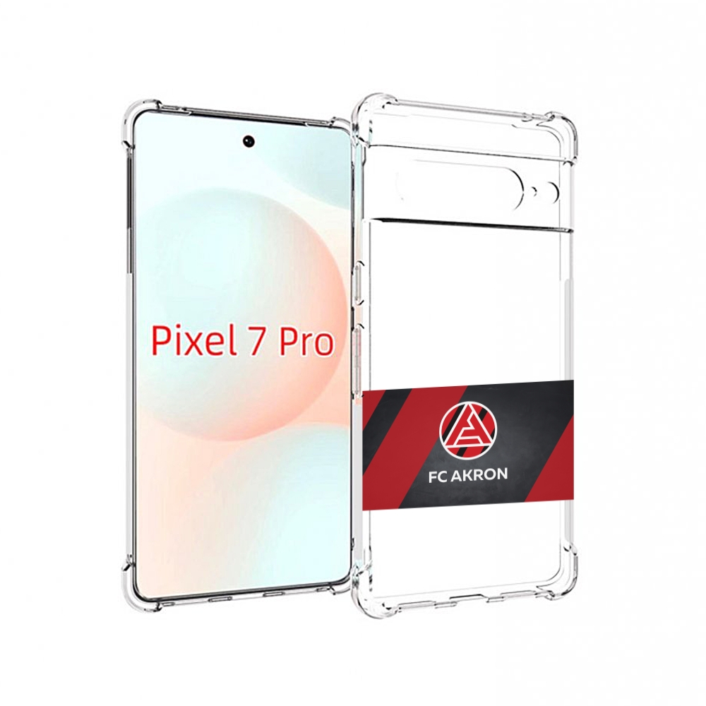 

Чехол Mypads Фк Акрон Тольятти Мужской Для Google Pixel 7 Pro, Прозрачный, Tocco