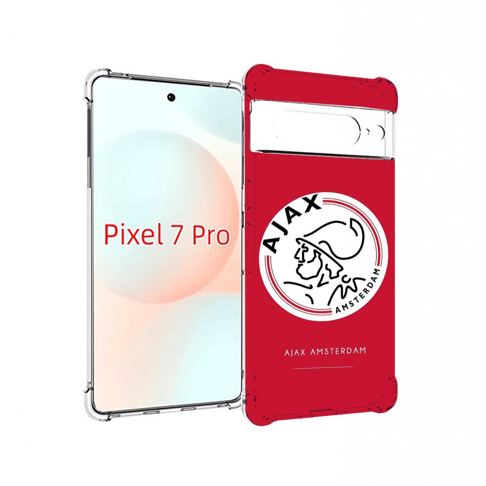 

Чехол Mypads Фк Аякс Амстердам Для Google Pixel 7 Pro, Прозрачный, Tocco