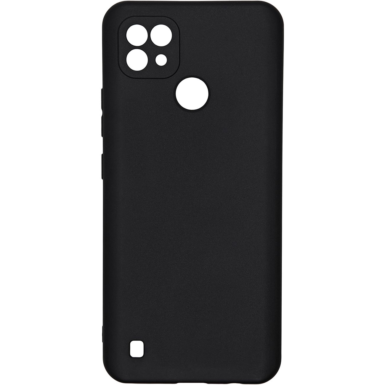 фото Чехол для смартфона carmega для realme c21 2021 candy black (car-sc-rlmc21tpubk)