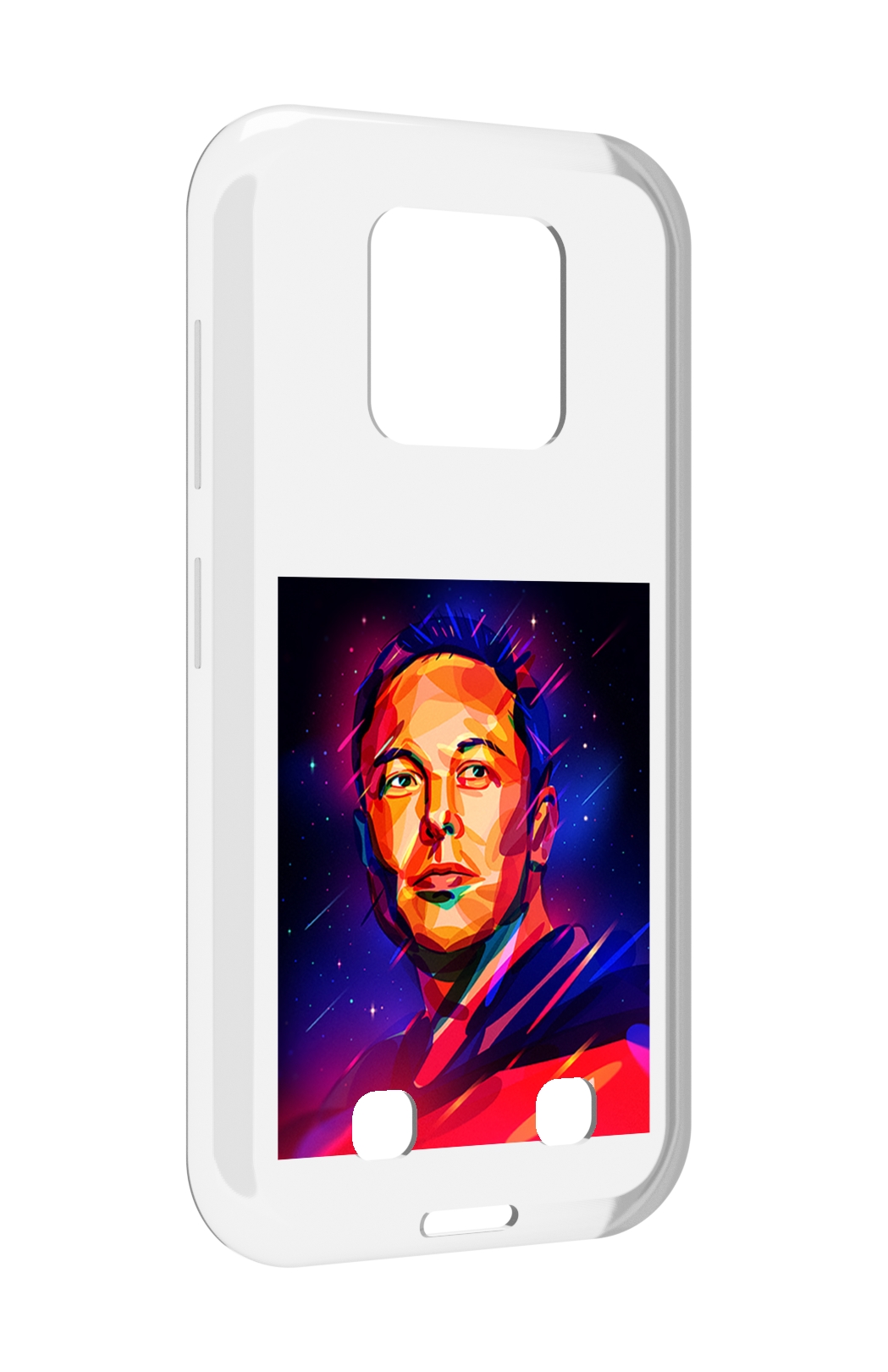 

Чехол MyPads Илон-Маск для Oukitel WP18, Прозрачный, Tocco