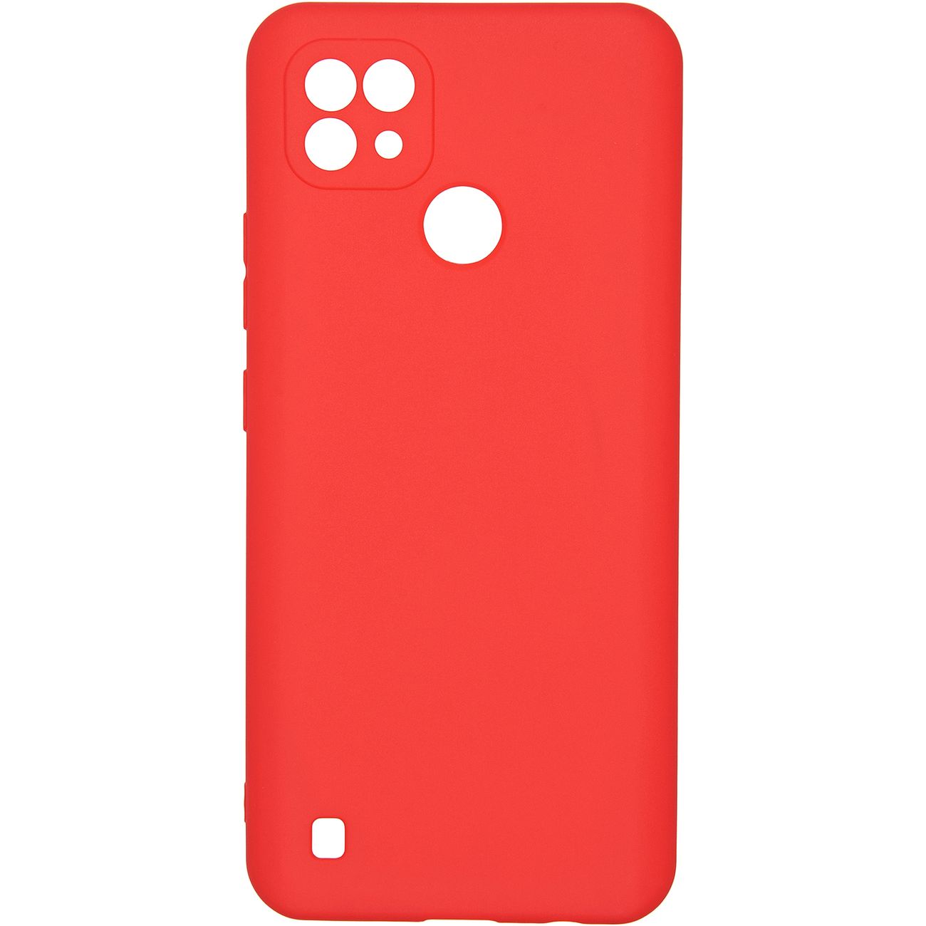 фото Чехол carmega для realme c21 2021 candy red (car-sc-rlmc21tpurd)