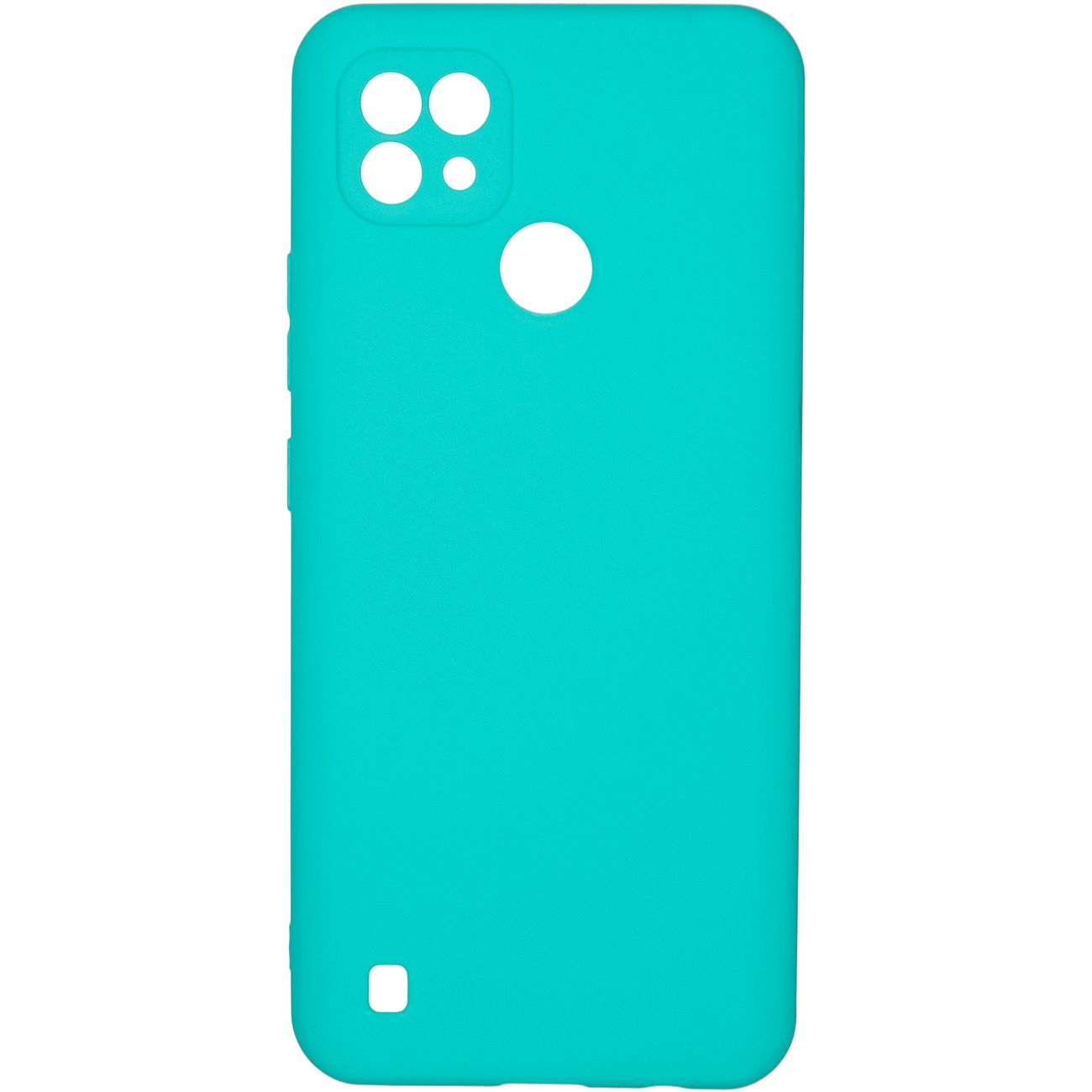 фото Чехол carmega для realme c21 2021 candy blue (car-sc-rlmc21tpubl)