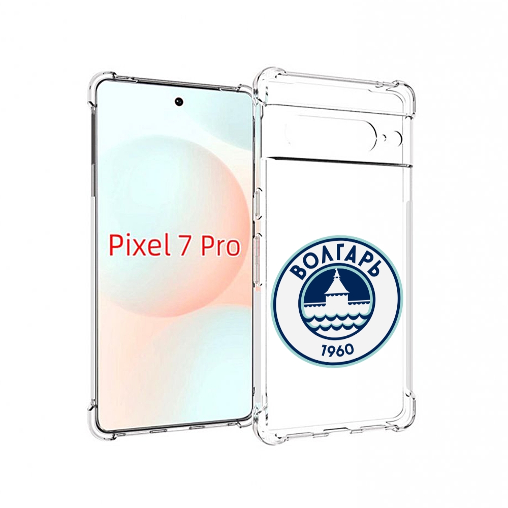 

Чехол Mypads Фк Волгарь Астрахань Для Google Pixel 7 Pro, Прозрачный, Tocco