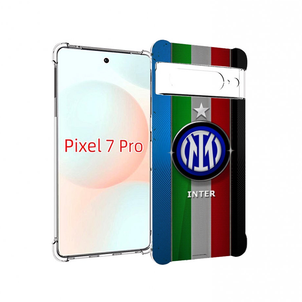 

Чехол Mypads Фк Интер Милан Для Google Pixel 7 Pro, Прозрачный, Tocco