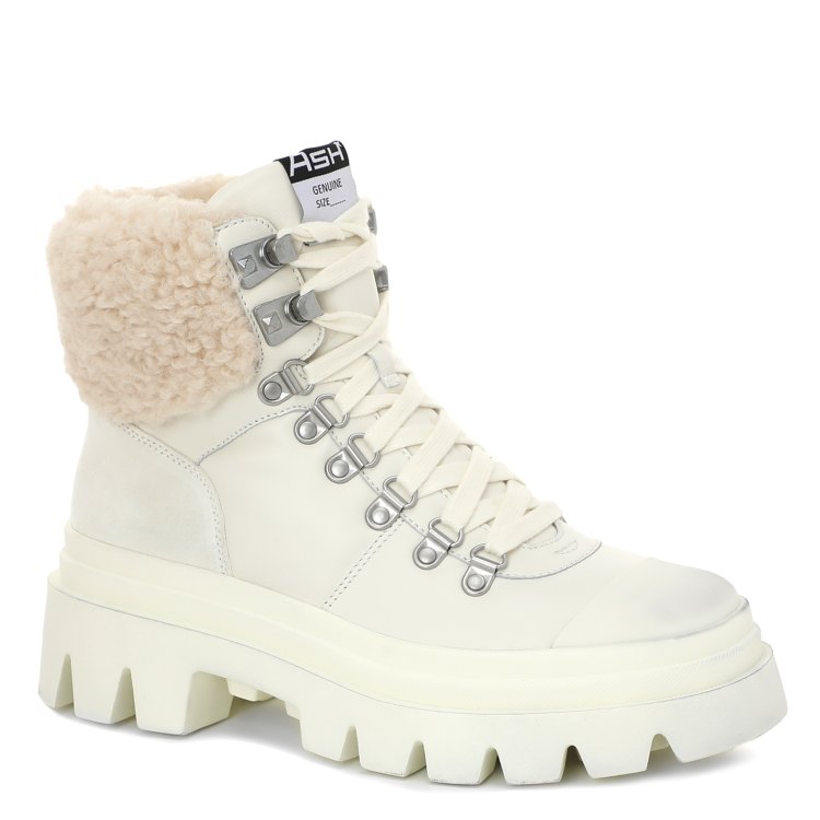 

Ботинки женские Ash PATAGONIE FUR белые 39 EU, PATAGONIE FUR