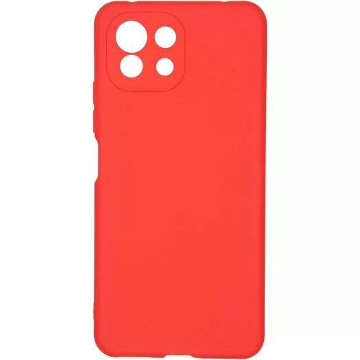 фото Чехол carmega для xiaomi mi11 lite candy red (car-sc-xm11lttpurd)