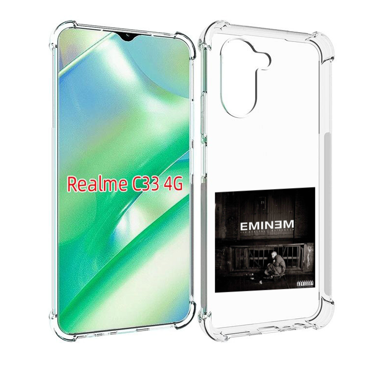 

Чехол MyPads THE MARSHALL MATHERS LP для Realme C33 4G, Прозрачный, Tocco