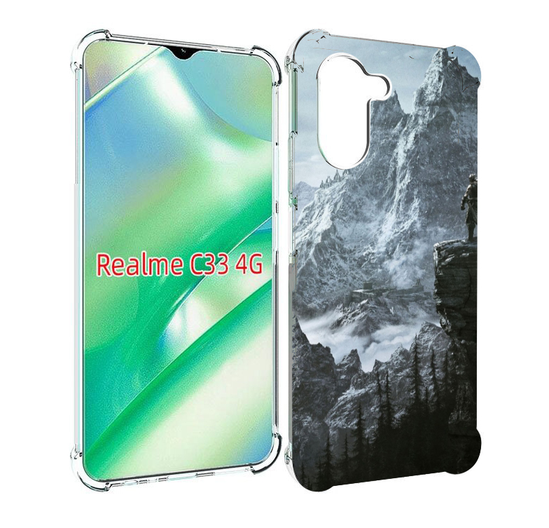 

Чехол MyPads The Elder Scrolls V Skyrim для Realme C33 4G, Прозрачный, Tocco