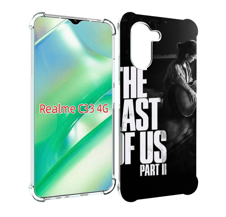 

Чехол MyPads The Last of Us Part II Элли для Realme C33 4G, Прозрачный, Tocco