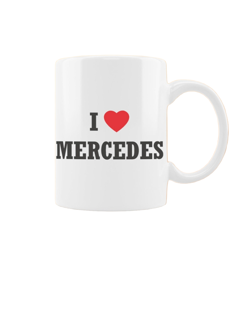 

Кружка CoolPodarok Авто I love Mercedes