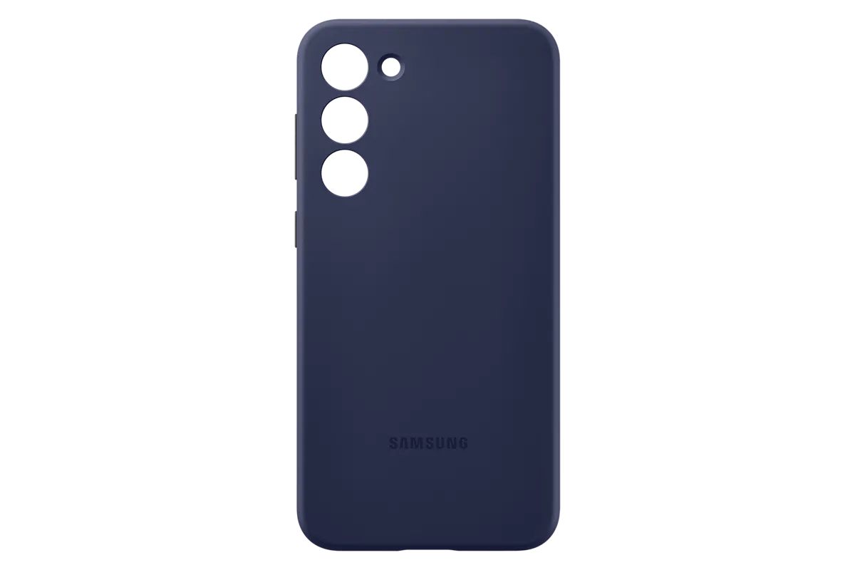 

Чехол Samsung Silicone Cover S23+, Тёмно-синий, EF-PS916TNEGRU