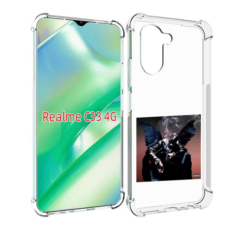 

Чехол MyPads Travis Scott - Birds In The Trap Sing McKnight для Realme C33 4G, Прозрачный, Tocco
