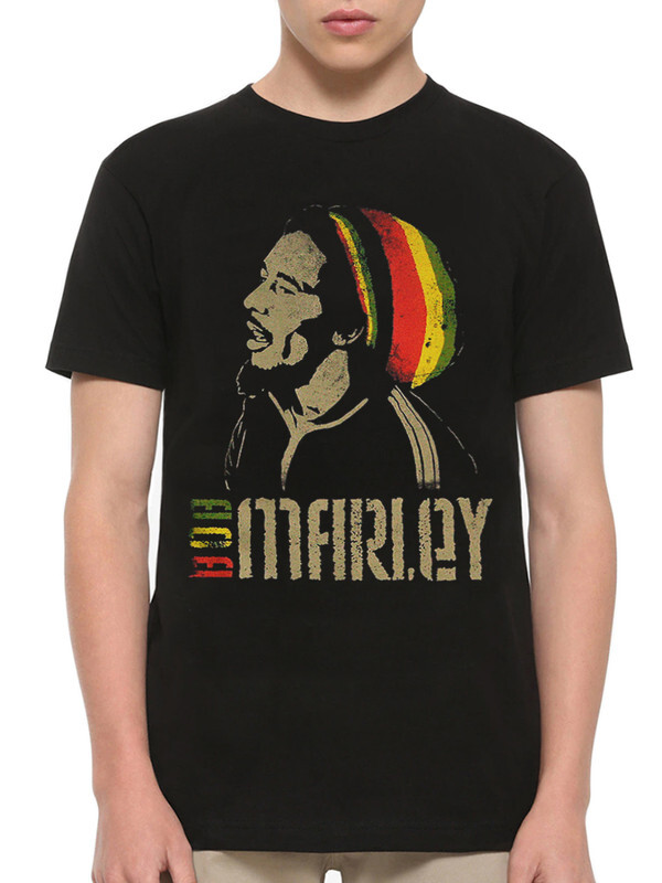 

Футболка мужская Dream Shirts Боб Марли 2203-marley222 черная 2XL, Боб Марли 2203-marley222