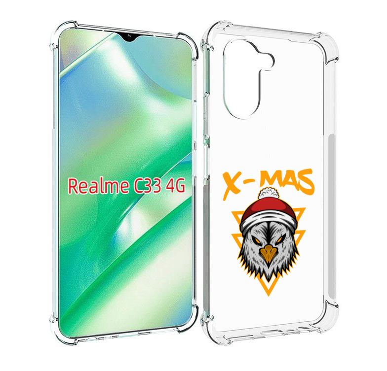 

Чехол MyPads Xmax для Realme C33 4G, Прозрачный, Tocco